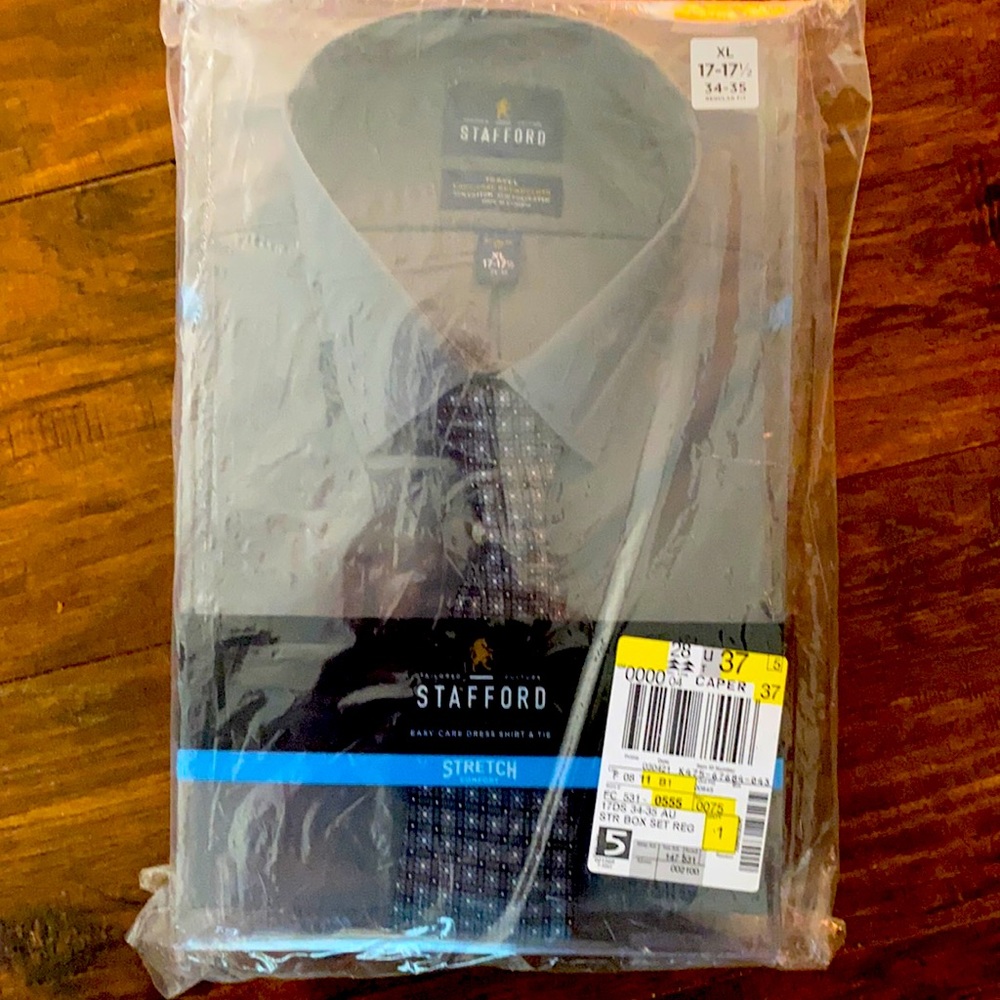 Dress shirt and tie